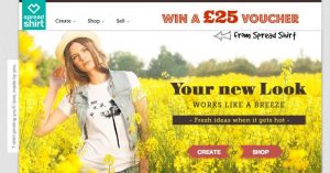 Friday's Blogiversary Giveaway: £25 Voucher SpreadShirt