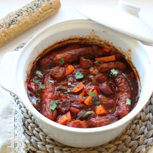 Spicy Sausage Casserole Recipe