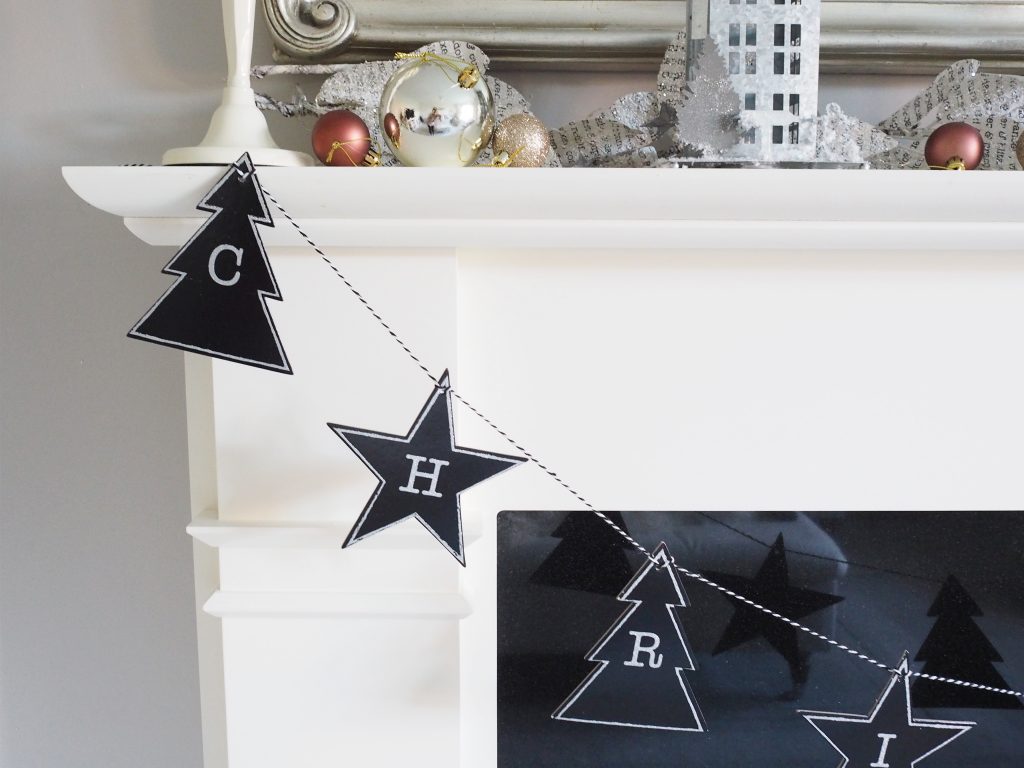 Decorating a Christmas Fireplace Mantel with Next