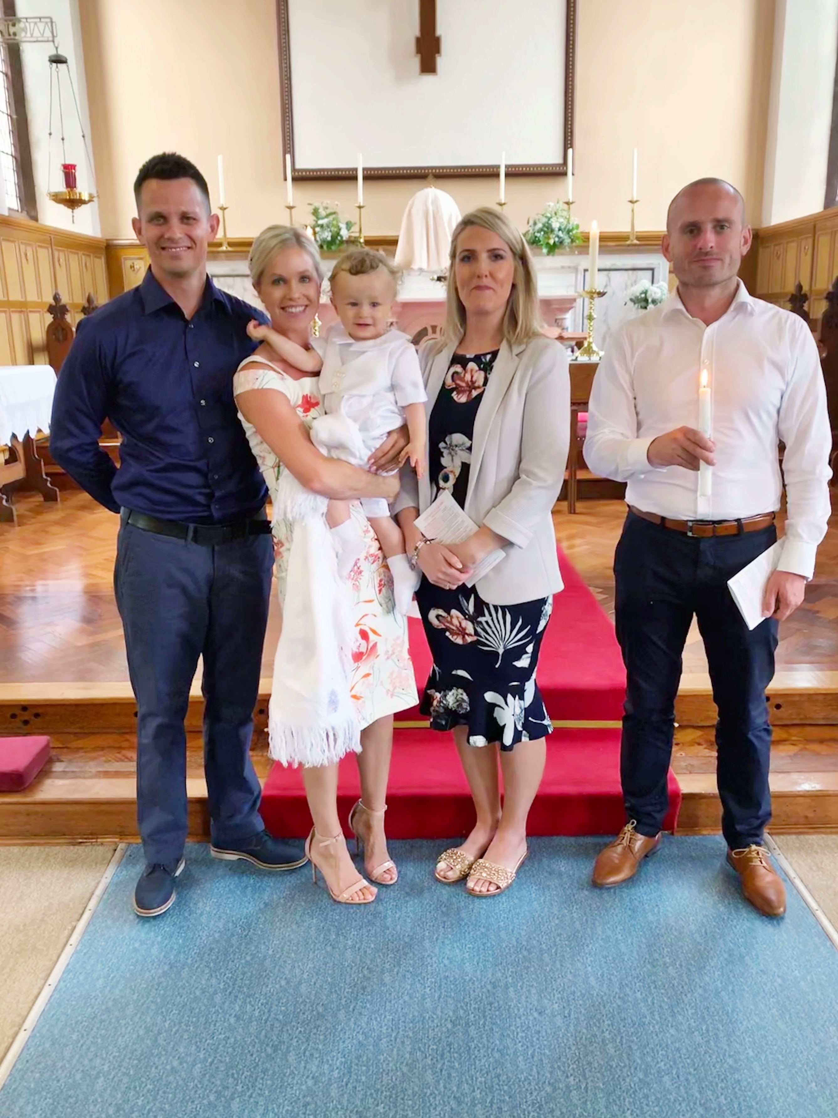 Godparents Christening