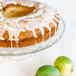 Lime, Avocado, and Courgette Cake for a Healthier Birthday Cake